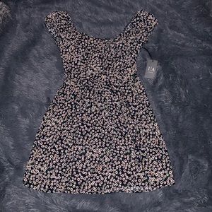 Blue and yellow sun dress brand new!!